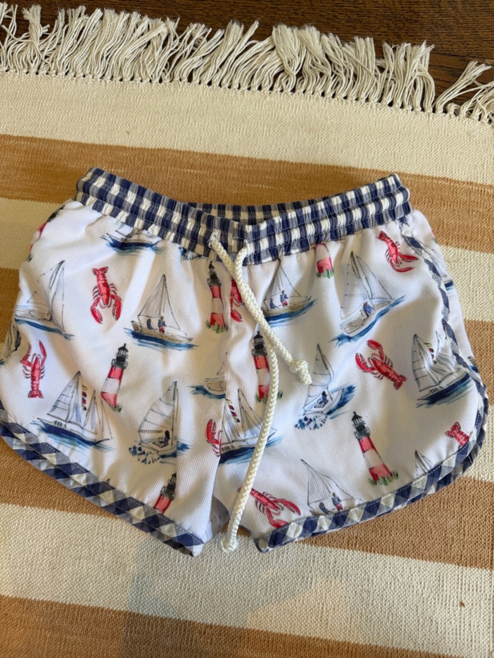 Smockingbird Boys Nautical Shorts